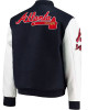 Men’s Atlanta Braves ATL Letterman Jacket Men’s Atlanta Braves ATL Letterman Jacket