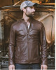 Men’s Biker Thompson Brown Leather Jacket Men’s Biker Thompson Brown Leather Jacket