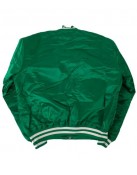 Men’s Boston Celtics Green Satin Jacket