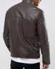 Men’s Casual Wear Chocolate Leather Jacket Men’s Casual Wear Chocolate Leather Jacket