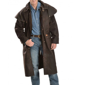Men’s Cowboy Low Ride Duster Trench Coat