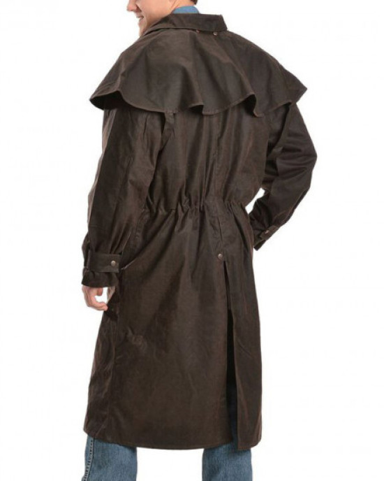 Men’s Cowboy Low Ride Duster Trench Coat Men’s Cowboy Low Ride Duster Trench Coat