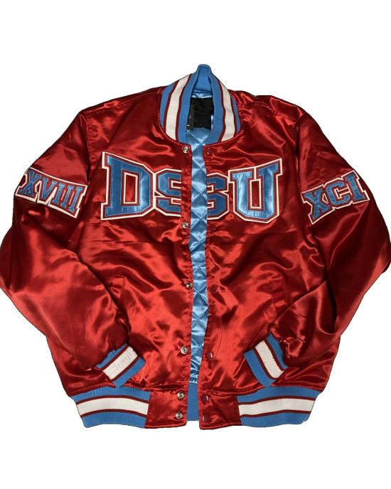 Men’s Delaware State University Burgundy Jacket Men’s Delaware State University Burgundy Jacket