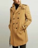 Men’s Double Breasted Red Belted Coat Men’s Double Breasted Red Belted Coat