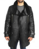 Men’s Double Breasted Shearling Sheepskin Leather Coat Men’s Double Breasted Shearling Sheepskin Leather Coat