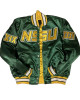 Men’s Embroidered Norfolk State University Green Jacket Men’s Embroidered Norfolk State University Green Jacket