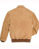 Men’s Gentleman Pilot A-2 Flight Brown Suede Jacket Men’s Gentleman Pilot A-2 Flight Brown Suede Jacket