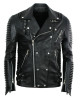 Men’s Godspeed Motorcycle Padded Leather Jacket