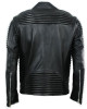 Men’s Godspeed Motorcycle Padded Leather Jacket