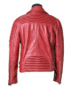 Men’s Godspeed Motorcycle Padded Leather Jacket