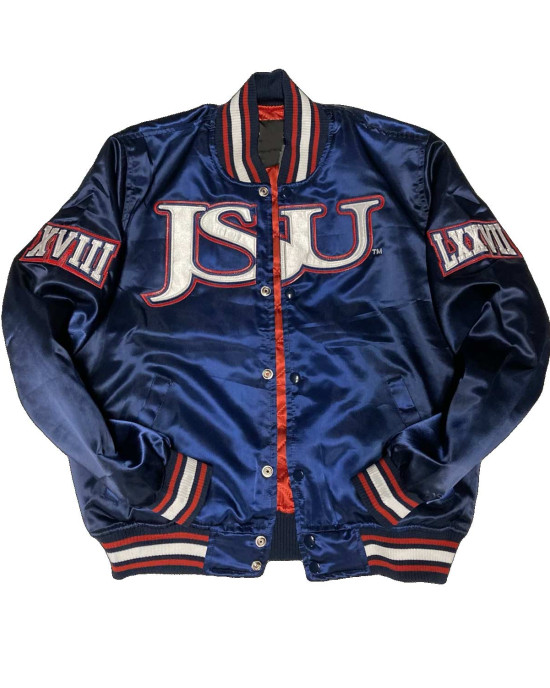 Men’s Jackson State University Satin Jacket Men’s Jackson State University Satin Jacket