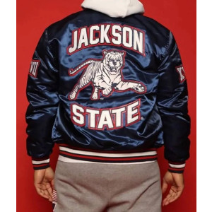 Men’s Jackson State University Satin Jacket