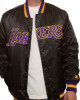 Men’s Lakers Los Angeles Bomber Satin Jacket Men’s Lakers Los Angeles Bomber Satin Jacket