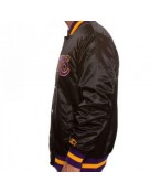 Men’s Lakers Los Angeles Bomber Satin Jacket