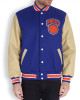 Men’s New York Knicks Blue Letterman Jacket Men’s New York Knicks Blue Letterman Jacket