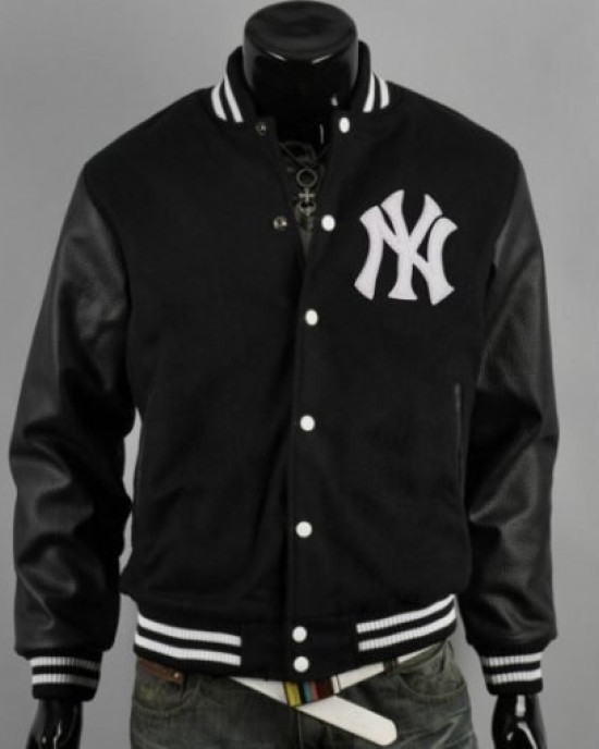 Men’s New York Yankee Varsity Baseball Bomber Jacket Men’s New York Yankee Varsity Baseball Bomber Jacket