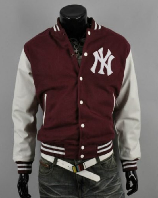 Men’s New York Yankee Varsity Baseball Bomber Jacket Men’s New York Yankee Varsity Baseball Bomber Jacket