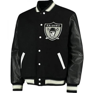 Men’s Oakland Raiders Varsity Jacket