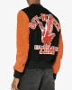 Men’s Off-White Eagle Temp Wool Varsity Jacket Men’s Off-White Eagle Temp Wool Varsity Jacket