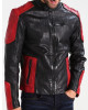 Men’s Red and Black New Fashion Biker Jacket