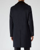 Men’s Reiss Brody Navy Blue Coat with Shawl Collar Men’s Reiss Brody Navy Blue Coat with Shawl Collar