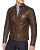 Men’s Snap Tab Collar Lucky Vintage Leather Jacket Men’s Snap Tab Collar Lucky Vintage Leather Jacket