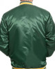 Men’s Starter Oakland A’s Green Satin Bomber Jacket Men’s Starter Oakland A’s Green Satin Bomber Jacket