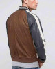 Men’s Truly Striped Bomber Leather Jacket Men’s Truly Striped Bomber Leather Jacket