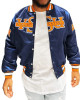 Men’s Virginia State University Blue Satin Jacket Men’s Virginia State University Blue Satin Jacket
