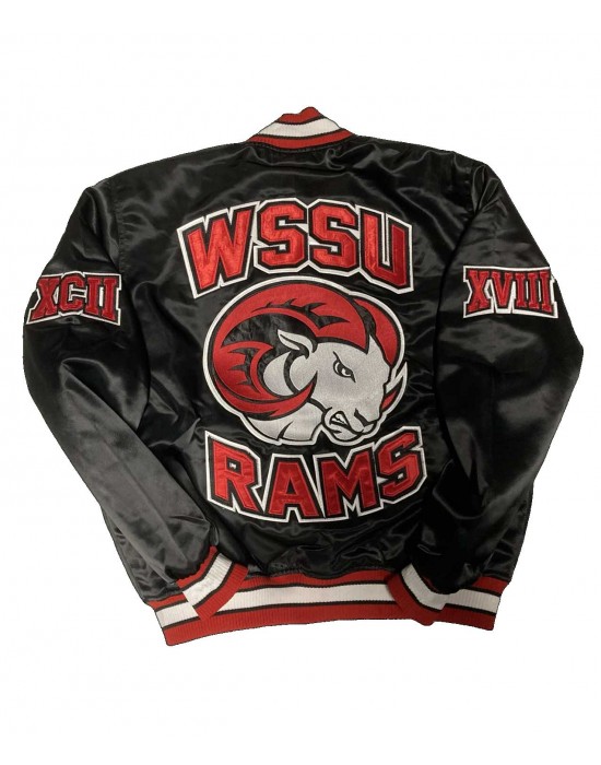 Men’s Winston Salem State University Black Jacket