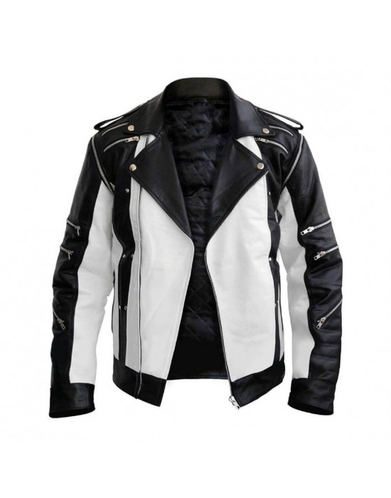 Michael Jackson’s Black & White Leather Jacket