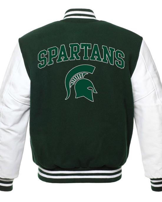 Michigan State Spartans Varsity Jacket Michigan State Spartans Varsity Jacket