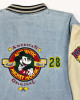 Mickey Mouse Denim Varsity Jacket