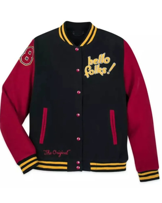 Mickey Mouse and Pluto Varsity Jacket Mickey Mouse and Pluto Varsity Jacket