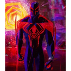 Spider Man Across The Spider-Verse Miguel O’Hara Leather Jacket/Costume