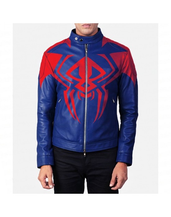 Spider Man Across The Spider-Verse Miguel O’Hara Leather Jacket/Costume