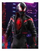 Miles Morales Spider-Man Biker Leather Jacket