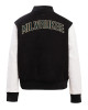 Milwaukee Bucks Classic Black And White Wool Varsity Jacket Milwaukee Bucks Classic Black And White Wool Varsity Jacket