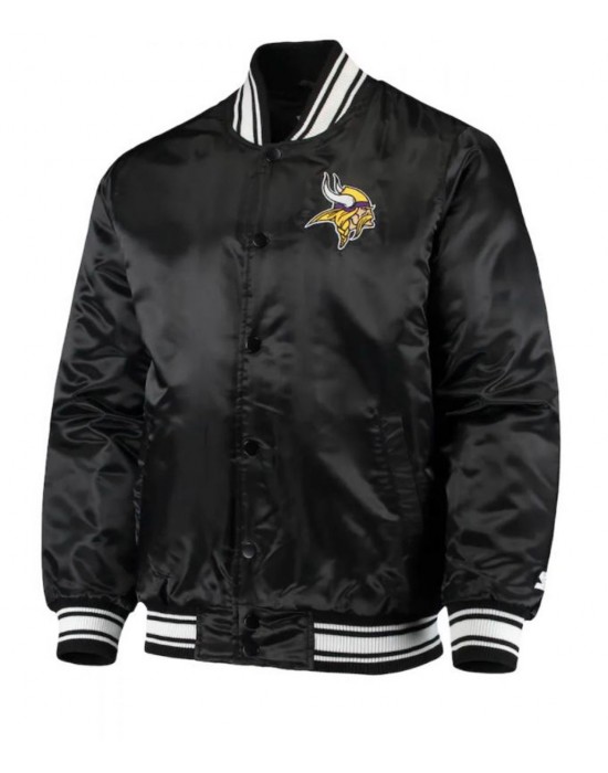 Minnesota Vikings Starter Black Jacket