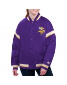 Minnesota Vikings Tournament Purple Varsity Jacket