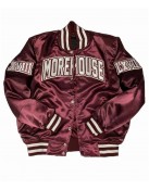 Morehouse College Maroon Bomber Jacket