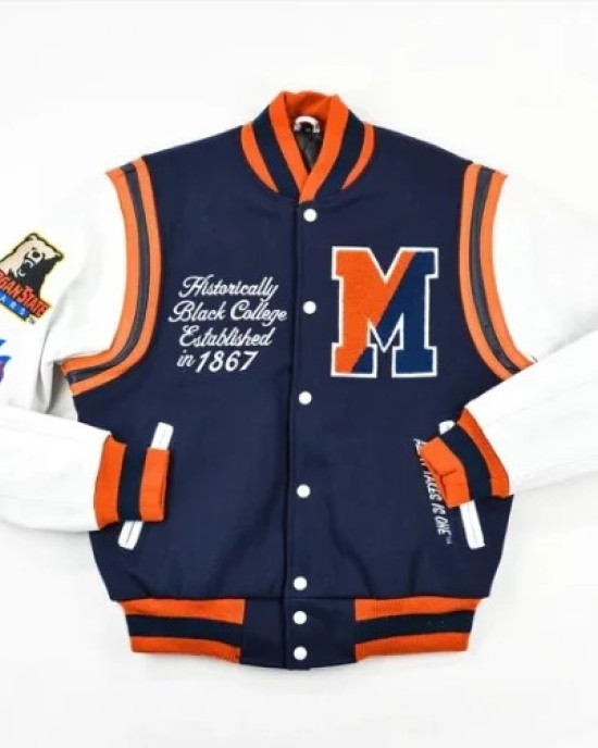 Morgan State University 2.0 Varsity Jacket Morgan State University 2.0 Varsity Jacket