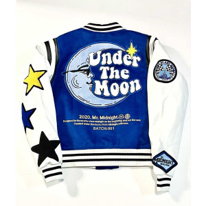 Mr. Midnight Under The Moon Varsity Jacket