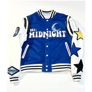Mr. Midnight Under The Moon Varsity Jacket