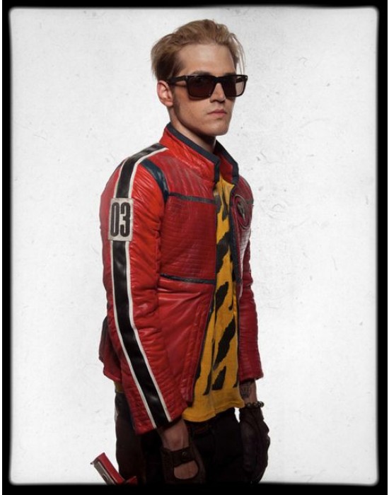 My Chemical Romance Kobra Kid Mikey Way Leather Jacket