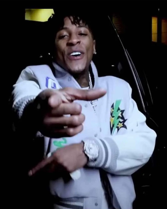 NBA Youngboy Lil Durk Varsity Jacket NBA Youngboy Lil Durk Varsity Jacket