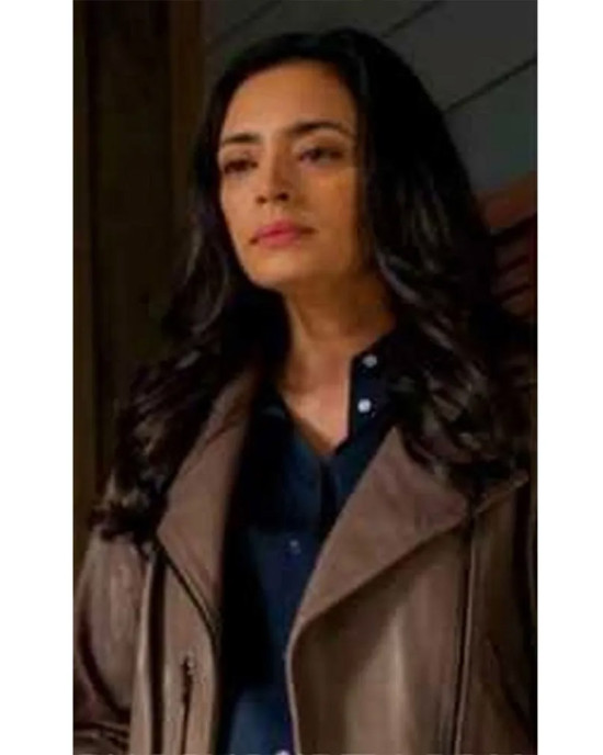 NCIS Los Angeles S13 Briana Marin Real Leather Jacket NCIS Los Angeles S13 Briana Marin Real Leather Jacket