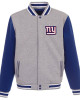 NY Giants Royal/Gray Varsity Wool Jacket NY Giants Royal/Gray Varsity Wool Jacket