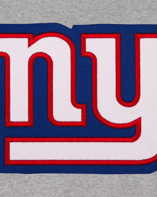 NY Giants Royal/Gray Varsity Wool Jacket NY Giants Royal/Gray Varsity Wool Jacket