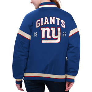 NY Giants Tournament Royal Varsity Jacket